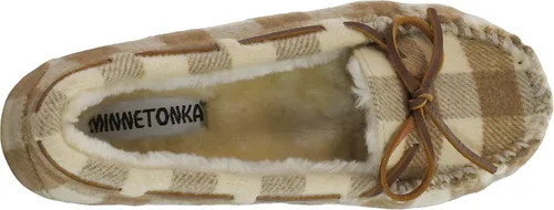 Miniatura 6 de Minnetonka - Pantuflas Cally de pelo sintético para mujer