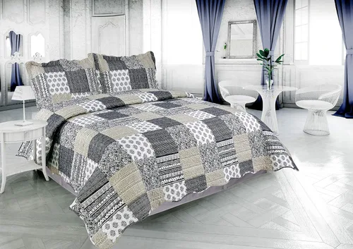 Miniatura 34 de Marina Decoration Juego de colcha de verano de 2 piezas con estampado de Pinsonic en relieve, ultra suave, con 1 funda acolchada, patrón de mandala