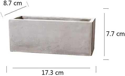 Miniatura 3 de nicole Moldes de silicona para macetas de concreto hechos a mano para decoración de jardín
