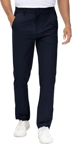 Miniatura 2 de Gopune Men's Stretch Golf Pants Quick Dry Lightweight Outdoor Casual Dress Work Pants with Pockets