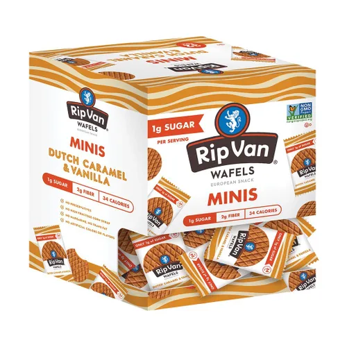 Miniatura 5 de RIP VAN WAFELS Galletas Wafel de miel y avena, 4.64 onzas