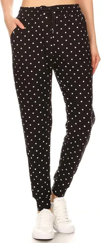 Miniatura 2 de Leggings Depot - Pantalones deportivos de calce relajado para mujer, con bolsillos y puños, ideales para yoga y entrenamiento