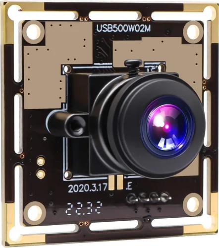 Miniatura 9 de ELP Módulo de cámara USB gran angular con enfoque automático de 5 mp con carcasa de metal OV5640 Mini UVC USB2.0 Lightburn cámara grabador láser