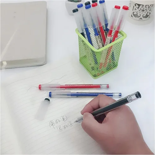 Miniatura 2 de Bolígrafo de tinta de gel de secado rápido, bolígrafos de tinta líquida, punta fina, estilo japonés, bolígrafo de 0.015 in, bolígrafo para escuela
