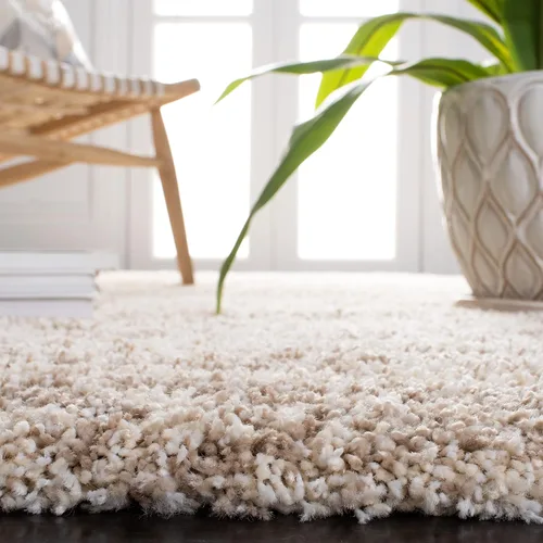 Miniatura 4 de SAFAVIEH Hudson Shag Collection - Alfombra decorativa de 2 x 3 pies, diseño moderno, no desprende pelusa y de fácil cuidado, 2 pulgadas de grosor