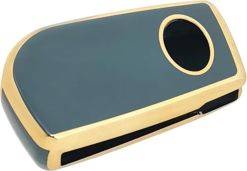 Miniatura 4 de Funda para llavero Toyota de TPU suave compatible con Fortuner Tundra Camry RAV4 Highlander Corolla (azul), Azul