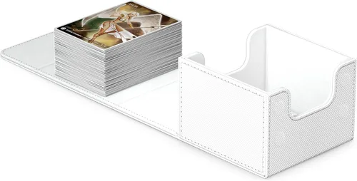 Miniatura 17 de Ultimate Guard Sidewinder 100+, caja de cubierta para 100 tarjetas TCG de doble manga, gris, cierre magnético y forro interior de microfibra para un