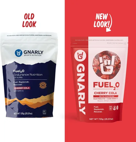Miniatura 2 de Gnarly Nutrition Fuel2O Polvo de electrolitos, Cherry Cola – Certificado NSF Sport – Solución de electrolitos, combustible, reposición