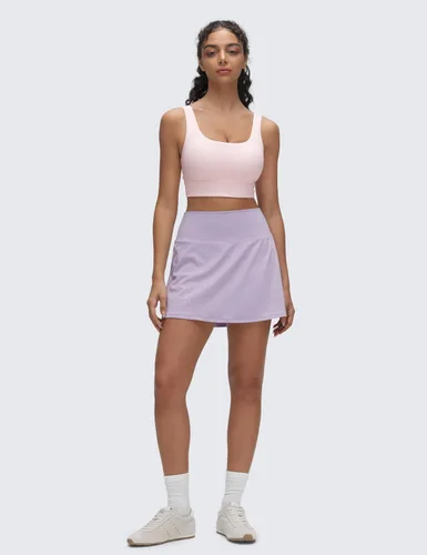 Miniatura 109 de CRZ YOGA Butterluxe - Brasier deportivo con espalda en U para mujer, cuello redondo, acolchado, de bajo impacto, para yoga, entrenamiento