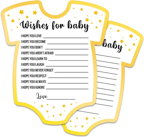 Miniatura 9 de Juegos de baby shower, tarjetas de juego de preguntas para bebés, suministros y actividades divertidos para juegos de fiesta de baby shower, género