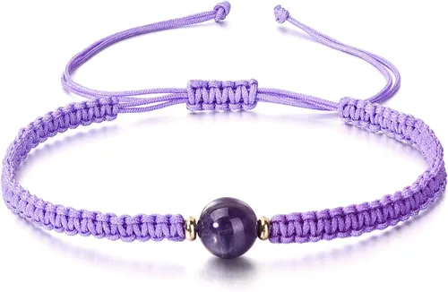 Zodiac Bracelet 12 Constellation Sign Bracelet for Women Natural Crystal Healing Bracelet Birthstone Bracelet Jewelry Birthday Gift for Lovers