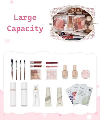 Miniatura 2 de Narwey Regalos de graduación para adolescentes, niñas y adolescentes, bolsa de maquillaje inicial, cosas de moda de 6 a 18 años, bolsa de cosméticos