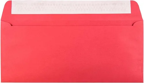 Miniatura 13 de JAM PAPER Sobres de invitación de colores A7 - 5 1/4 x 7 1/4 - Rojo Reciclado - Paquete de 50 (Pack of 50)