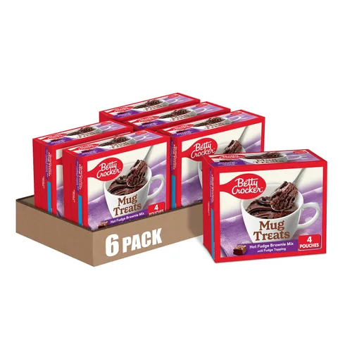 Miniatura 36 de Betty Crocker Delights Mezcla de pastel de chocolate alemán súper húmedo, 13.25 onzas (paquete de 12)