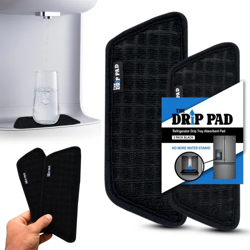 Recogedor de goteo para refrigerador para bandeja de agua, protege la bandeja dispensadora de hielo y agua de derrames, acumulación de minerales y