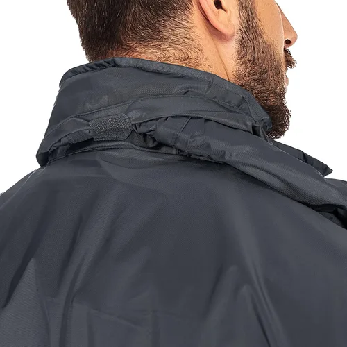 Miniatura 116 de 33,000ft - Chaqueta de lluvia impermeable y plegable para hombre, ligera, con capucha, cortavientos ideal para golf o ciclismo