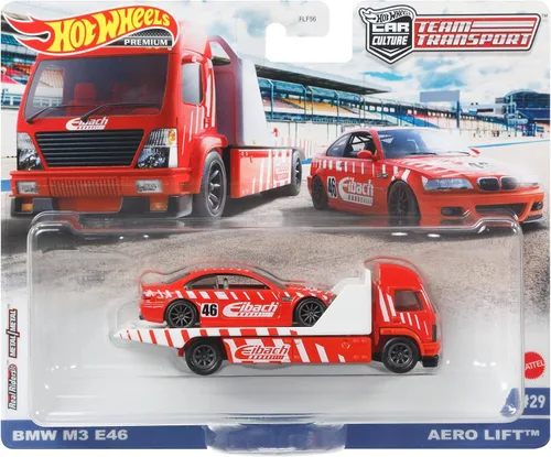 Miniatura 6 de Hot Wheels Modelos de transporte de equipos y coches componentes