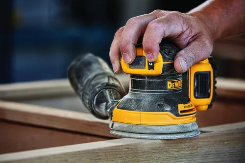 Miniatura 10 de DEWALT - Lijadora orbital de 20 V MAX, solo herramienta (DCW210B)