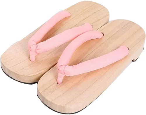 Miniatura 5 de Meaniny Zuecos de madera para mujer estilo Kamado Kochou para cosplay pantuflas Geta japonesas