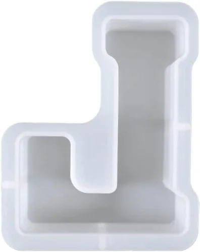 Miniatura 21 de Moldes de letras grandes para resina – Moldes epoxi de letras mayúsculas 3D de 7 pulgadas, moldes de silicona del alfabeto grande de la A a la Z