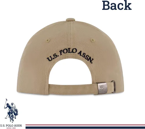 Miniatura 3 de U.S. Polo Assn. Small Polo Pony Logo Baseball Hat, 100% Cotton, Adjustable Cap