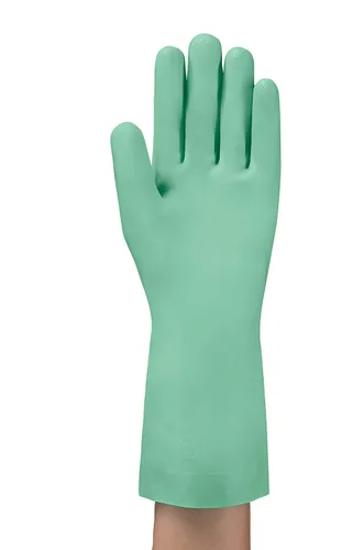Miniatura 4 de AlphaTec Solvex 37-175 Guante Multiproósito, Alta resistencia Química, Buen nivel de abrasión, Talla Mediana (1 Par)