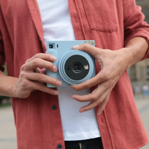 Miniatura 3 de Cámara instantánea Instax Square SQ1, Azul Glaciar