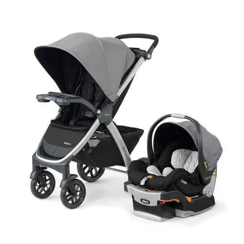 Miniatura 17 de Sistema de viaje Chicco Bravo Primo ClearTex Trio, cochecito plegable Chicco Bravo Primo con asiento de automóvil infantil Chicco KeyFit Max Zip