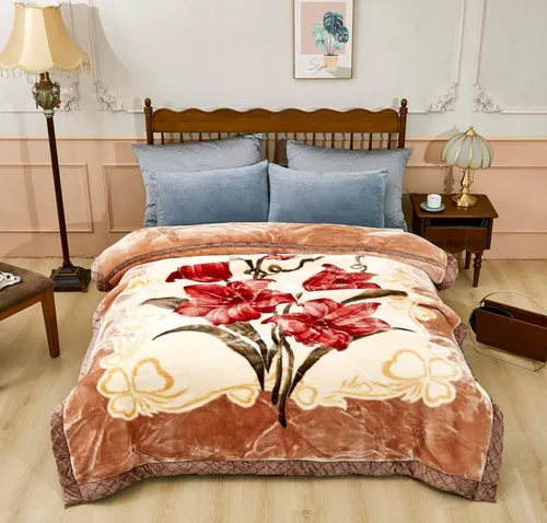 Miniatura 13 de LGYKUMEG Manta coreana con peso de 79 x 91 pulgadas, cálida manta de felpa de forro polar de invierno, súper suave y cálida, manta reversible de 2