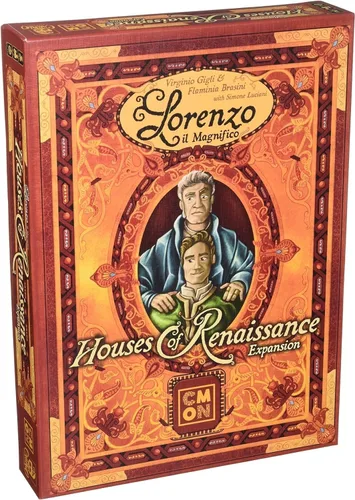 CMON Lorenzo il Magnifico: Houses of Renaissance Expansion | Juego de mesa de estrategia para adolescentes y adultos | A partir de 14 años | 2 a 5