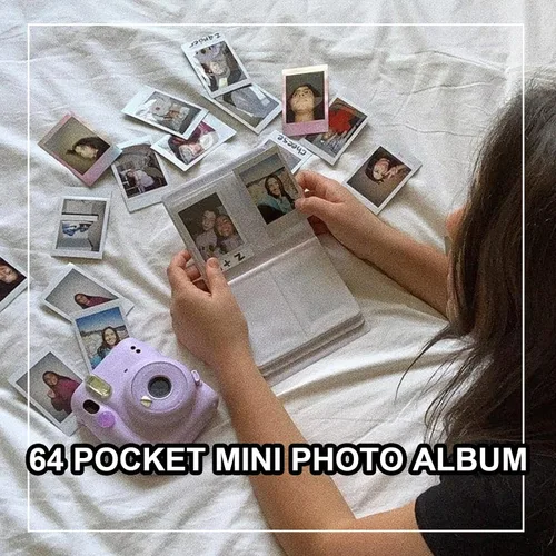 Miniatura 5 de CAIYOULE Fujifilm Instax Mini 11 - Kit de accesorios para cámara con funda protectora, mini álbum, marcos, adhesivo y filtro de bricolaje
