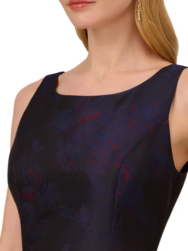 Miniatura 5 de Adrianna Papell Vestido Jacquard Border para mujer