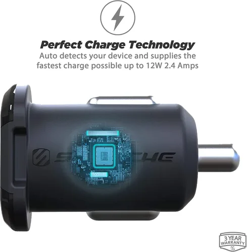 Miniatura 5 de Scosche USBC121M ReVolt - Encendedor de cigarrillos universal para un solo dispositivo, compacto con un puerto USB, carga rápida, un dispositivo