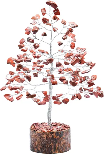 Miniatura 12 de Crocon® Bonsái de árbol de cristal curativo de cornalina, decoración de escritorio para mujer, decoración de habitación y oficina, regalo