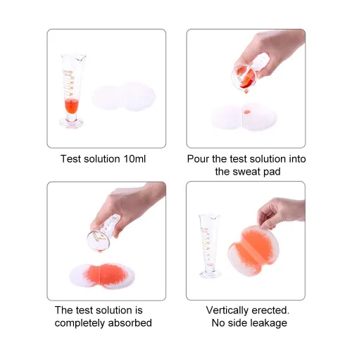 Miniatura 5 de Almohadillas Grandes Contra el Sudor de Axilas para Mujeres y Hombres Combaten la Hiperhidrosis [50 PCS], CANAGROW Almohadillas Desechables Contra