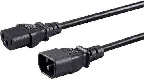 Miniatura 8 de Monoprice 124190 Cable de extensión, 1 pie, negro