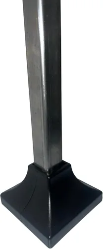 Miniatura 6 de Faldón de poste entrelazado de 1 pulgada, cubierta de base de poste de cubierta, brida de poste, 3.5 x 3.5 pulgadas para placa base de 4 pulgadas