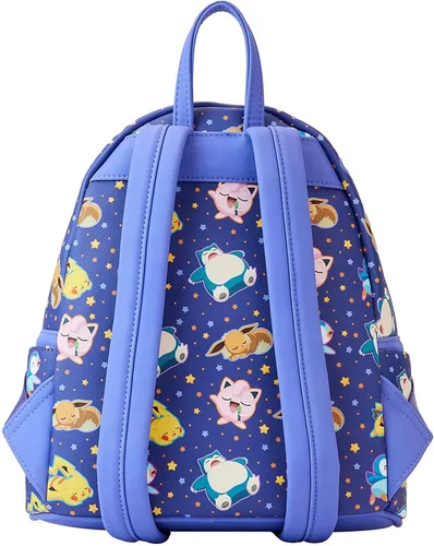 Miniatura 4 de Loungefly Pokemon Pikachu Durmiendo y Amigos Mini Mochila