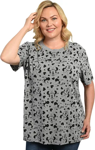 Miniatura 6 de Disney Camiseta de talla grande para mujer con estampado de Minnie Mouse