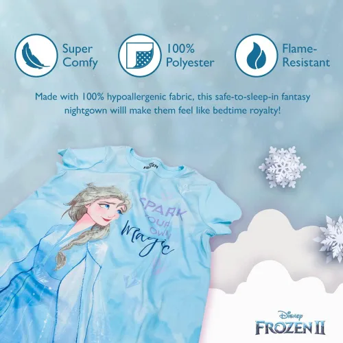 Miniatura 3 de Disney Girls Princess Frozen Minnie Mouse 3-Pack Nightgown