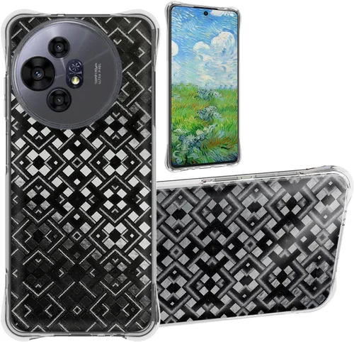 Miniatura 46 de Aroepurt Funda compatible con Gabb Phone 3 Pro Phone Case Stand Cover [Protección gruesa de silicona suave] [Cambio de forma multidireccional 3D]