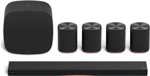 Miniatura 15 de LG Sound Suite Stereo Suite 5 Pro Wireless Bundle 2X M5 Wireless Dolby Atmos Speakers + W7 Subwoofer Dolby Atmos FlexConnect Apple Airplay &