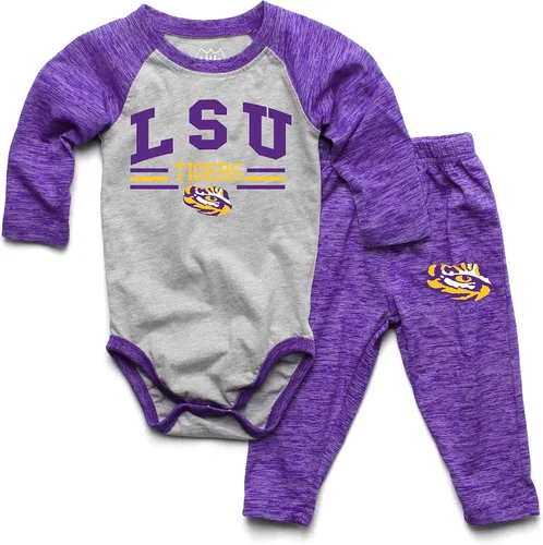 Miniatura 28 de Wes and Willy Baby College Sports Fan - Conjunto de una pieza y pantalón de manga larga