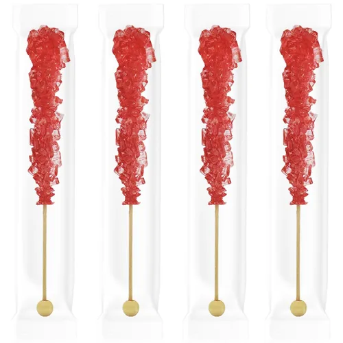 Miniatura 5 de Fruidles Paletas rosadas de caramelo de cereza y marrasquino, surtido de colores y sabores, envueltas individualmente, 6.5 pulgadas (paquete de 12)