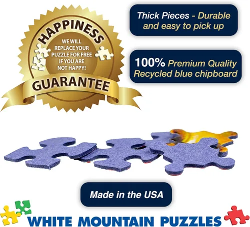 Miniatura 6 de White Mountain Puzzles - Entradas para conciertos - Rompecabezas de 1000 piezas