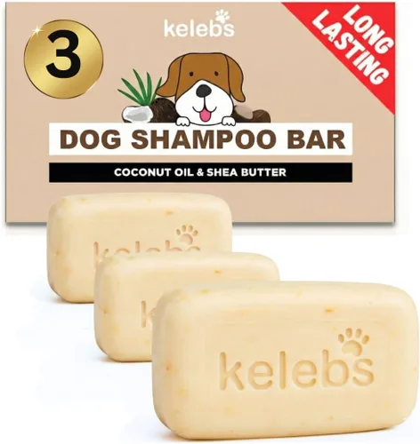 Miniatura 12 de Kelebs Champú para perros malolientes Barra de champú desodorizante natural para perros con aceites esenciales cítricos Ecológico Cero