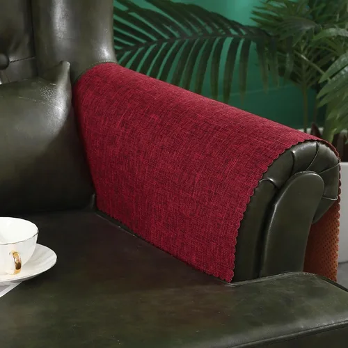 Miniatura 8 de Juego de 2 fundas protectoras para reposabrazos de sofá, antideslizantes, lavables, para reposabrazos de silla reclinable, juego de 2 fundas
