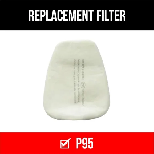 Miniatura 2 de Filtros de partículas P95 de 3M, serie 6000, 5P71PB1-6, 0watts, 0 volts