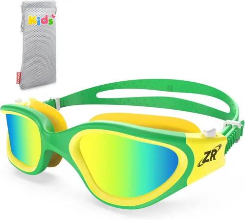Miniatura 13 de ZIONOR Gafas de natación para niños, G1 MINI con protección UV, polarizadas, antivaho, para edades de 6 a 14 años A2