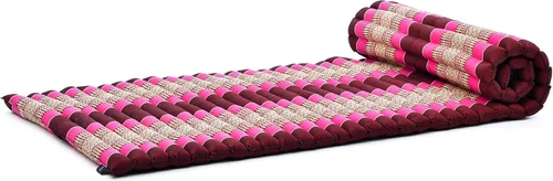 Miniatura 59 de Leewadee - Colchón plegable - Futón japonés enrollable -Alfombra de tatami triple pliegue - Cama de piso para invitados - Colchón de camping